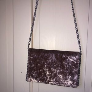 Velvet Clutch purse- NEVER USED
